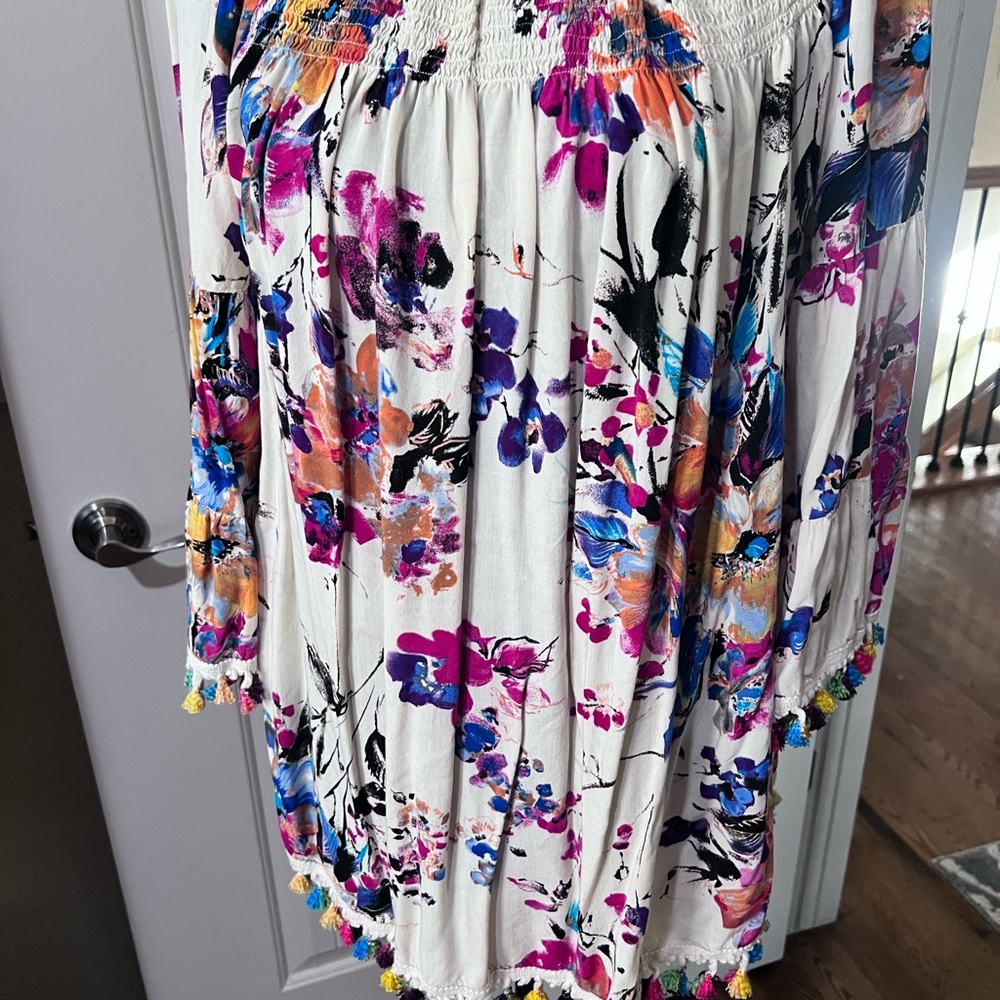 Floral Multicolor Boho top